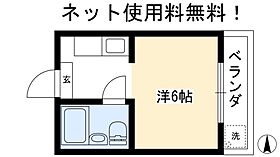 コーポよねだ  ｜ 京都府京都市左京区田中大久保町（賃貸マンション1K・2階・16.50㎡） その2