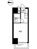 スカイコート下高井戸 1108号室 ｜ 東京都杉並区下高井戸１丁目1-13（賃貸マンション1R・11階・16.20㎡） その2