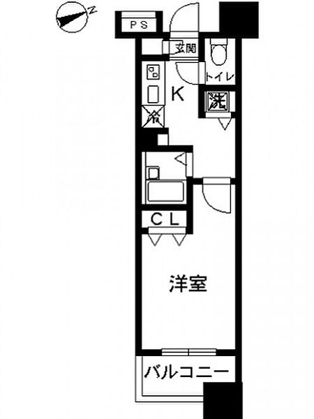 スカイコート八王子第5 902号室｜東京都八王子市南町(賃貸マンション1K・9階・23.04㎡)の写真 その2