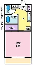 間取図画像 1K