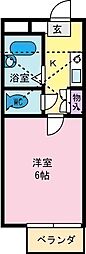間取図画像 1K