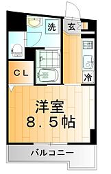 グランツ松嶋 1Kの間取図画像