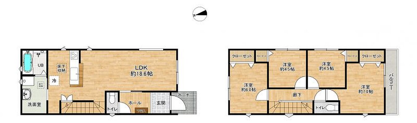 間取り 蒲郡市旭町