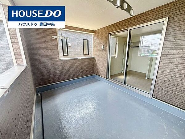 バルコニーを拡大表示