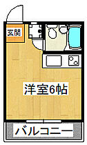 小栗原ハイツ 305 ｜ 千葉県船橋市本中山3丁目13-2（賃貸マンション1R・3階・19.52㎡） その2