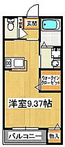 ヴェルク弐番館 206 ｜ 千葉県船橋市海神6丁目-17-19（賃貸アパート1R・2階・31.00㎡） その2