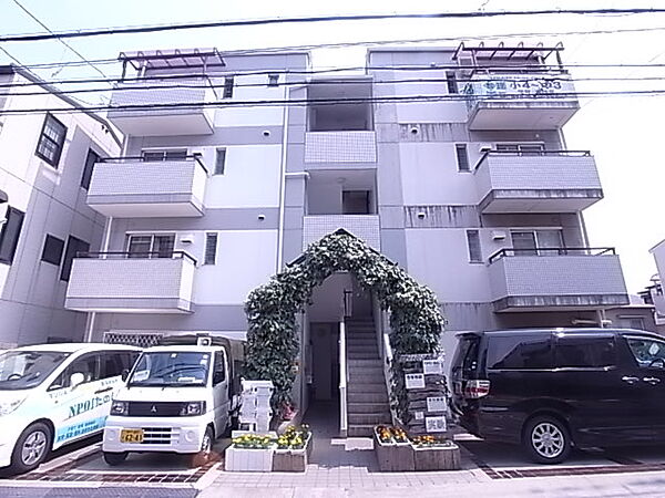 白い小さなマンション六甲 302｜兵庫県神戸市灘区神前町1丁目(賃貸マンション2DK・3階・45.00㎡)の写真 その1
