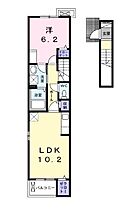 フロレゾンI 201 ｜ 兵庫県姫路市飯田（賃貸アパート1LDK・2階・43.79㎡） その2