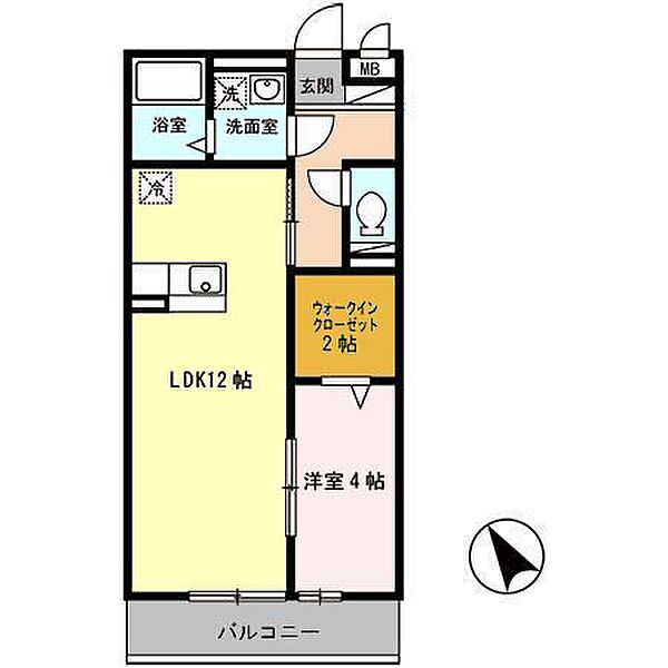 フィグガーデン 102｜兵庫県姫路市飾磨区玉地1丁目(賃貸アパート1LDK・1階・41.67㎡)の写真 その2