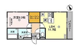 クオーレ神和 201 ｜ 兵庫県明石市貴崎3丁目（賃貸アパート1LDK・2階・46.28㎡） その2