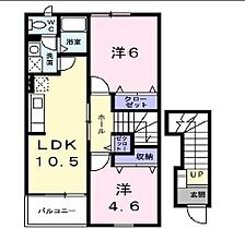 カーサＭＹＫII 201 ｜ 兵庫県神戸市西区水谷1丁目（賃貸アパート2LDK・2階・51.67㎡） その2