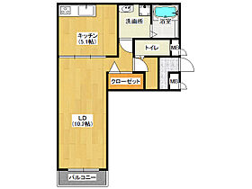 ｋ・プラウド 303 ｜ 兵庫県姫路市広畑区西蒲田（賃貸マンション1DK・3階・39.23㎡） その2