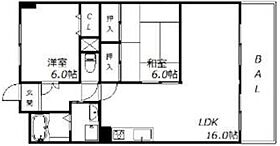 カームハイツ3番館 407 ｜ 兵庫県明石市小久保4丁目（賃貸マンション2LDK・4階・54.45㎡） その2