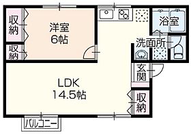 ＹＭハイツ 201 ｜ 兵庫県揖保郡太子町矢田部（賃貸アパート1LDK・2階・45.42㎡） その2