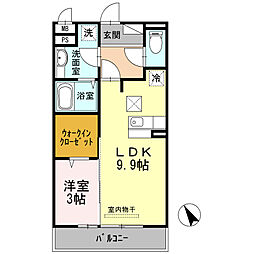 セジュール町坪 2階