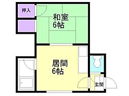 セ・ザンヌ13 2階/6