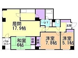 間取図画像 3LDK