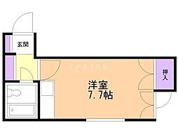 間取図画像 ワンルーム