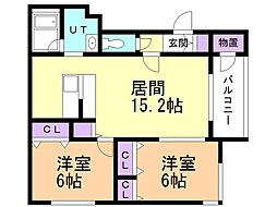 エムズフォレスト 3階