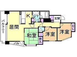間取図画像 3LDK
