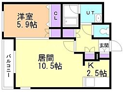 メゾン・ソレイユ 2階/202