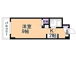 間取図画像 1K