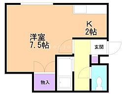 間取図画像 ワンルーム