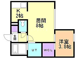 ヒルズサッポロII 2階/201