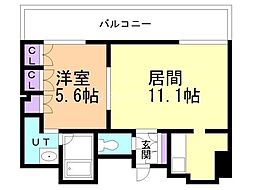 ラフィネタワー札幌南3条 22階/2210