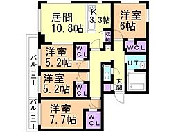 間取図画像 4LDK