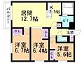 ZABO HILLS 旭山公園通り5階12.8万円