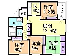 間取図画像 4LDK