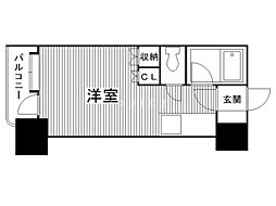 アン・セリジェ弐番館 1Kの間取図画像
