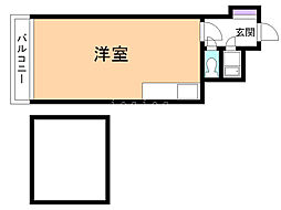 AMS7円山 ワンルームの間取図画像
