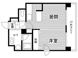 クレジデンス札幌・南4条 1LDKの間取図画像
