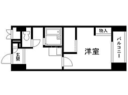 D'sVARIE札幌レジデンス 1Kの間取図画像