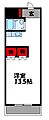 ジョイフル古賀3階2.7万円