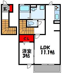 オリカン舞の里A 2階