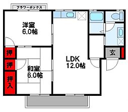 セジュール福間 1階/-