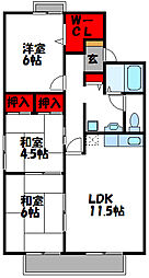 セジュールS214 1階