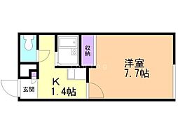 札幌市営東西線 白石駅 徒歩11分の賃貸アパート