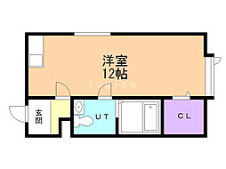 間取図画像 ワンルーム