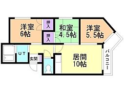 間取図画像 3LDK