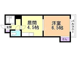 間取図画像 1DK