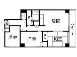 間取図画像 3LDK