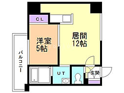SEIRA南郷7 1LDKの間取図画像