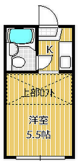 エクレール金町 105｜東京都葛飾区東金町4丁目(賃貸アパート1K・1階・11.75㎡)の写真 その2