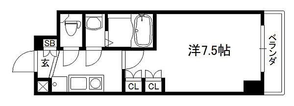 Casa Sollazzo京都西陣 302｜京都府京都市上京区中社町(賃貸マンション1K・3階・23.85㎡)の写真 その2