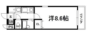 元土御門 307 ｜ 京都府京都市上京区元土御門町522（賃貸マンション1K・3階・23.24㎡） その2