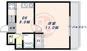 大阪府大阪市住吉区住吉1丁目（賃貸マンション1DK・2階・32.20㎡） その1